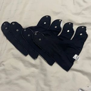 Copper pearl bandana bibs